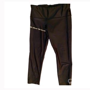 New Purusha capri leggings M athletic yoga